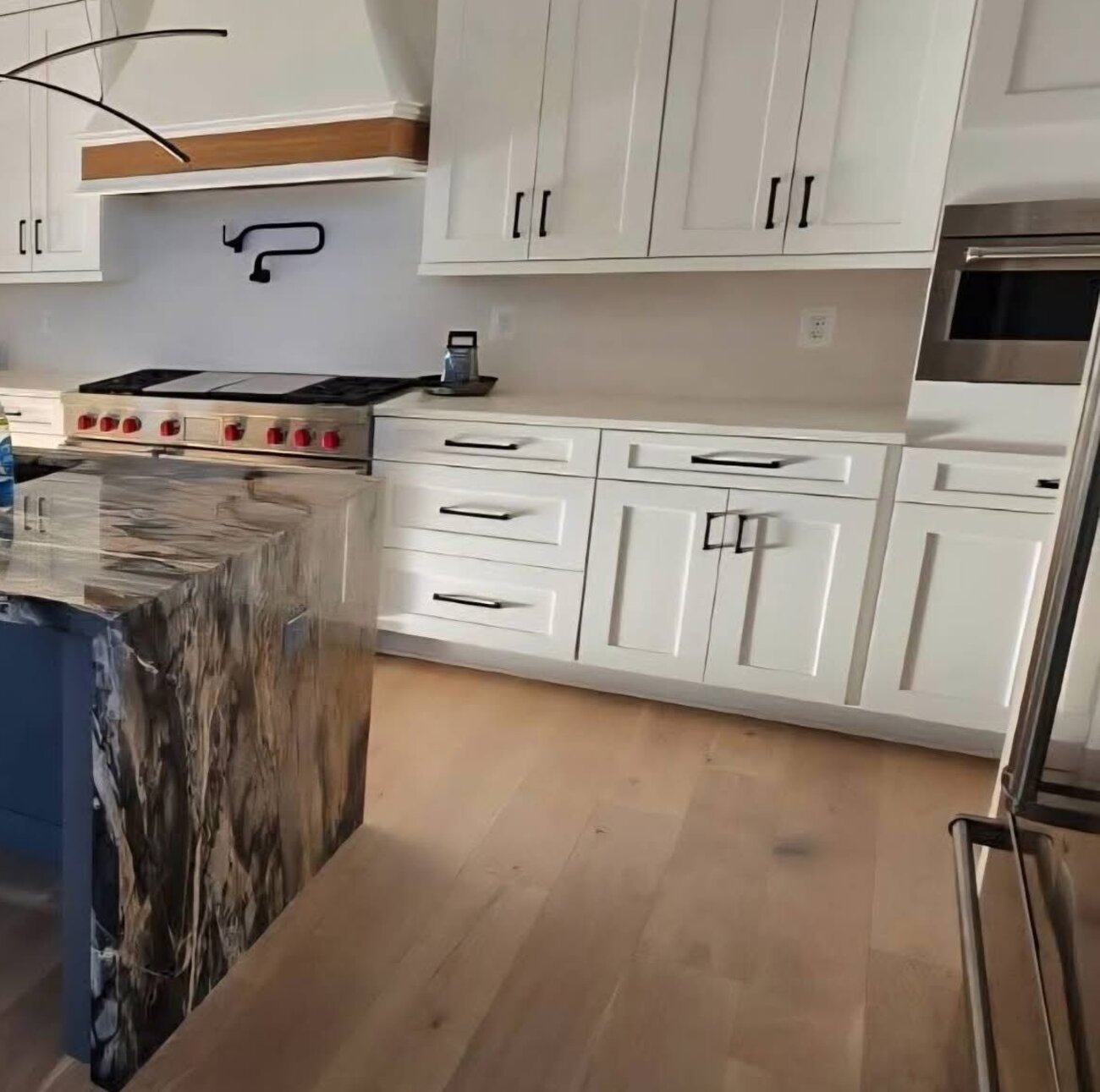 Recent Island Granite kitchen installation